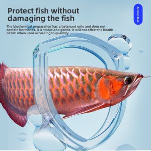 MONLEYTA | Methylene Blue Fish Medicine for Aquarium - Disinfection and Treatment of White Spot Fungus and Fin Rot