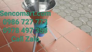 Máy thái bèo tây máy băm bèo tây dây khoai PHỄU INOX