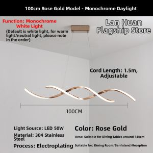 Modern Minimalist Luxury Nordic Dining Pendant Light