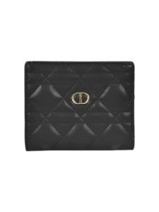 Fashionable Short Womens Wallet Soft Leather Multi-Card Slot Compact Money Holder Attractive Design Youth-friendly Pure Color