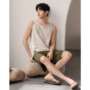 Summer Cool Sleeveless Vest Sleepwear Set