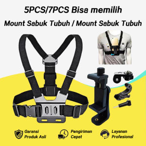 Chest Strap Tali Dada Handphone & Kamera Mount Body Belt Holder Clip/5PcsTali dada/5PcsChest strap