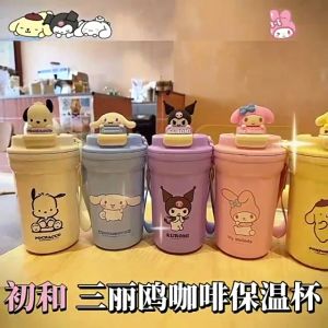 SANRIO Tumbler Anak Stainless 450ml Tremos Premium Free box
