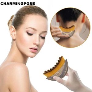 Wooden Dry Body Brush with Storage Box - Lymphatic Circulation & Cellulite Massage Tool | Home Spa Exfoliating Skin Care Kit for