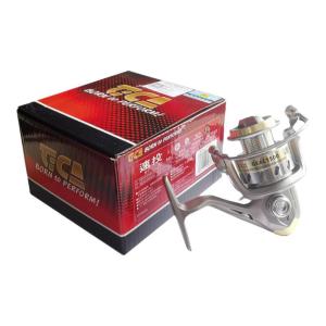 TICA | Sea and Lure Fishing Reel Folding Crank Metal Spool Distance Casting