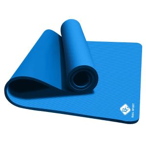 B&G Yoga Mat เบาะรองออกกำลังกาย วัสดุ ช่วยลดแรงกระแทก ช่วยกระชับหุ่นสวย มีปุ่มกันลื่น ทนทาน หนาพิเศษ มี 3 ขนาด 8 - 15 mm เสื่อโยคะ BG รุ่น 6016