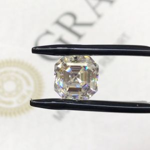 Asscher Cut Moissanite Diamond D-Color VVS1 {12ct 19ct} - เพชรโมอีส อัสเชอร์/เพชรโมซาไนท์ อัสเชอร์ {12กะรัต 19กะรัต}