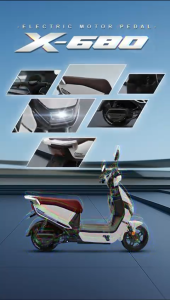 Sepeda Listrik EXOTIC X680 X-680 X 680 BY PACIFIC 500 Watt Electric E Bike