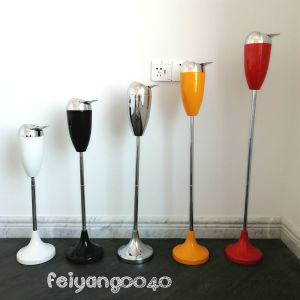 Large Size Living Room Bathroom Ashtray with Lid Creative Fashion Personalized Home Toilet Retractable Floor Standing Ashtray