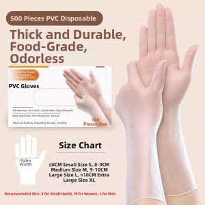 Kitchen Disposable Non-stick Waterproof Oil-resistant Baking Gloves