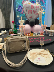 Mikkoshop Large Capacity Crossbody Concert Fan Meeting Anime Show Pain Culture Grain PU Leather Bag for Men And Women