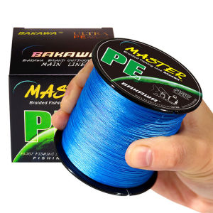 BAKAWA Carp Fishing Line 300M 500M 1000M 100M 4 Strands Braided Japan Multifilament PE Wire Super Strong Durable Smooth Tackle