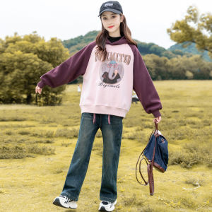 Girls Hoodie: A Spring & Autumn Casual Fashionable Outfit