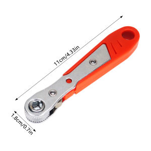 36-Tooth Mini Screwdriver Set 1/4 Right Angled Ratchet with Phillips Slotted Torx Magnetic Bits for Small Space Repair