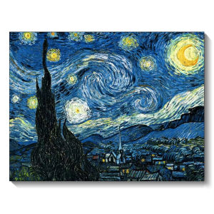 Jigsaw Puzzle 500 1000 1200pcs Van Gogh Starry Night Landscape Art For Adults Home Decor Handmade Gifts Brain Teaser Family Game