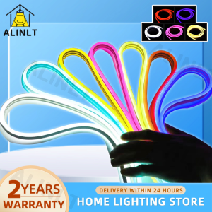 LED 12V Neon Flexible Strip Light With Adapter 1M 2M 3M 4M 5M Christmas Lamp Waterproof DIY Signage ALINLT