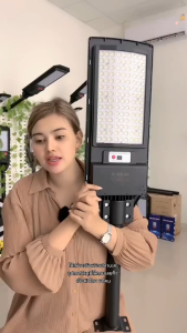 ⚡ซื้อ 1แถม 1⚡ไฟถนนโซล่าเซลล์ ไฟโซล่าเซลล์ ไฟภายนอกอาคาร หลอดไฟ led โซล่าเซลล์ โคมไฟโซลาเซลล์ ไฟ ถนน โซล่าเซลล์ หลอดไฟโซลาเซล์ โคมไฟโซล่าเซลล์ สปอร์ตไลท์ Solar Street Light IP68กันน้ำป้องกันฟ้าผ่าสว่างขึ้นโดยอัตโน แสงสีขาว ของแท้ รับประกัน30ป