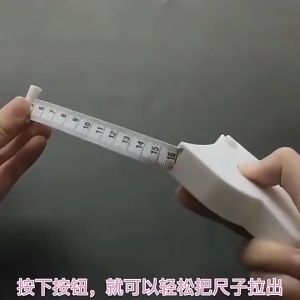 Portable Y Shape Meter Automatic Telescopic Fitness Tapline Accurate Handle Waist Ruler Body Measuring Retractable Tape