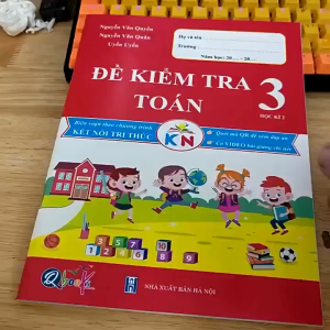 Sách - Đề Kiểm Tra - Toán Lớp 3 - Học kì 2 - Kết Nối (Qbooks)