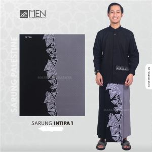 Sarung Rabbani Palestine  Intipa 1 Hitam Abu 212