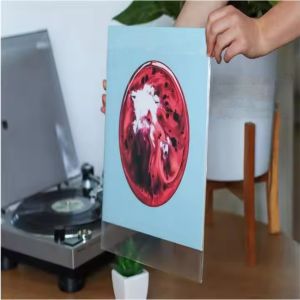 25-Piece 12-Inch Premium Vinyl Record Outer Sleeves 33TProtective Storage LPs & Album CoverNo-Seal Flap Design for Easy Access