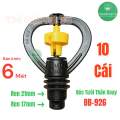 Bộ 10 béc tưới thân xoay phun 360 độ BB926. 