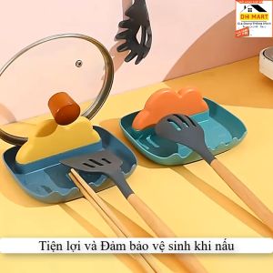 Khay Đỡ Nắp Nồi Kê Muỗng Thìa Đũa...Đa Năng Tiện Dụng Giữ Vệ Sinh Cho Nhà Bếp