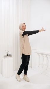 Shamira Hijab - Hijab Sport Jilbab Olahraga Instan dewasa Hijab Olahraga Amorra Manset Olahraga Syari Bahan Jersey Super Premium