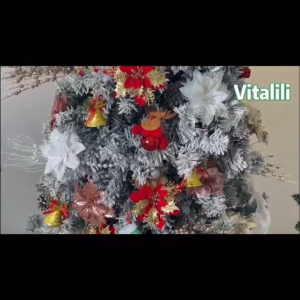Momo Xmas Decoration Sale! 12 Pcs Set Red Christmas Flower Stick Poinsettia Artificial Flowers For Christmas Tree Ornaments Christmas Flower Bouquet Christmas Flowers Decorations Flower For Xmas Tree Christmas Decorations Set On Sale