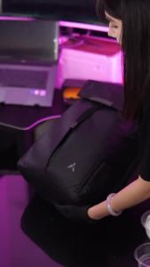 Outdoor cycling bag 900D waterproof and wear-resistant basketball backpack large capacity expansion mens bag