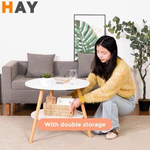 Bedside Table Modern Bed Side Table Bedroom Furniture Living Room Cabinet Meja Tepi Sisi Kecil Katil Simple Nordic Small Table Wooden Coffee Table