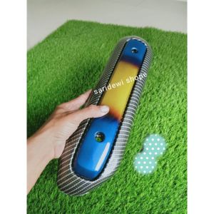 TAMENG KNALPOT MIO SPORTY SOUL FINO CARBU SMILE MIO J MOTIF CARBON LIST TWOTONE