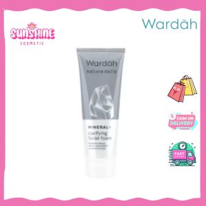 Wardah Natural Daily Mineral + Clarifying Facial Foam