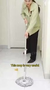 CD Spin Mop with Spinner and Bucket Complete Set Tornado map 360 Original Mop for Floor