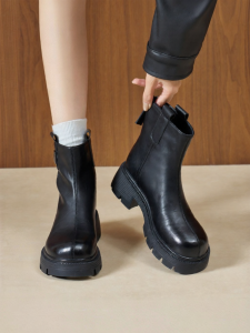 Josiny | Slimming British Martin Thick Sole Boot