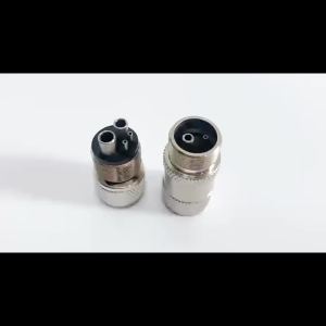 Dental Handpiece Adapter 2/4 Holes Changer Connector for High/Low Speed Handpiece Dental Spare Parts Tool Tubing Hose Accessory