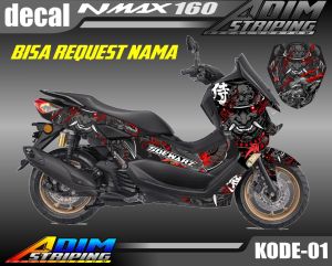 decal nmax new samurai kode 01