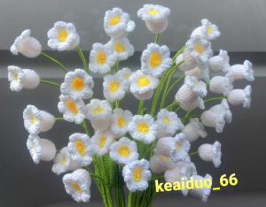 Finished Linglan Bouquet New Arrival Campanula Minimalist Handmade Woven Artificial Dried Flower Eternal Life Home Stage Props