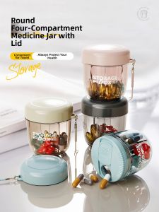 Goldlonsen | Portable Daily Medication Pill Organizer 7 Days 3 Meals
