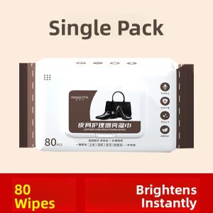 MONLEYTA | Disposable Shoe Cleaning Wet Wipes Leather Shoe Polishing Towels For Cleaning And Shining Leather Shoes One Time Use