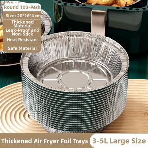 LUTI | Air Fryer BBQ Oven Baking Foil Pan
