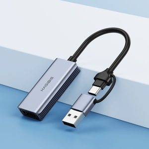 Hagibis Thẻ Quay Video Tương Thích HDMI Với USB 2.0 Type-C Thẻ Ghi Hình Trò Chơi Điện Tử Giao Diện Kép Cho PS5 Chuyển Đổi Máy Ảnh Trực Tiếp Chuyển Sang Thiết Bị Usb Video HDMI Ns Máy Tính Trò Chơi