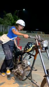 Notbadclub - Celana Panjang Denim Cargo Carpanter