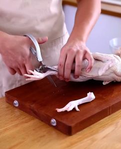 Scissors Japan Sk5 กรรไกรครัวสเตนเลสสตีล คละสี