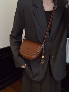 TANGKOU | High-Quality Textured Crossbody Bag Cute Soft Leather Mobile Phone Bag