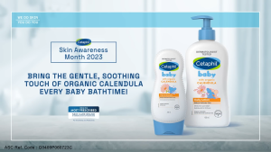 Bundle of 2 CETAPHIL BABY Wash & Shampoo with Organic Calendula and Sunflower Seed Oil 400ml