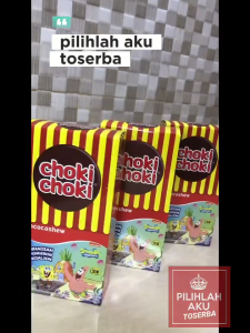 Choki Choki Choco Cashew - HARGA 1 DUS isi 9 box