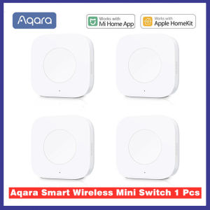Aqara | Aqara Smart Wireless Mini Switch Zigbee One Key Control Button for Homekit Xiaomi Mihome Smart Home Security