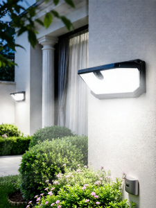 jiuxin lighting | Solar Outdoor Wall Light Water Resistant Motion Sensor