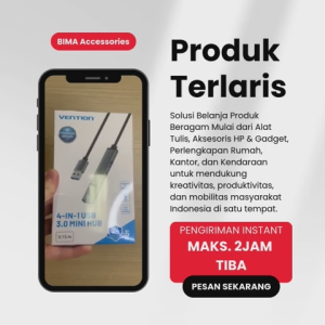 VENTION USB HUB 4 Port USB 3.0 to 1 USB 3.0 dan 2 USB 2.0 Extender Ultra Slim Mini Design